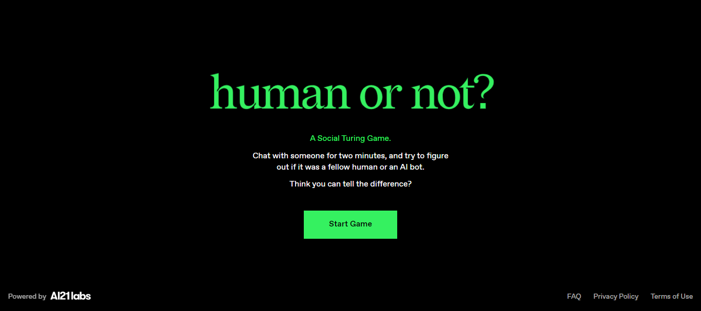 Human or Not